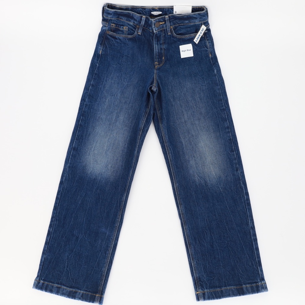 OLD NAVY High Rise Wide Leg Jeans